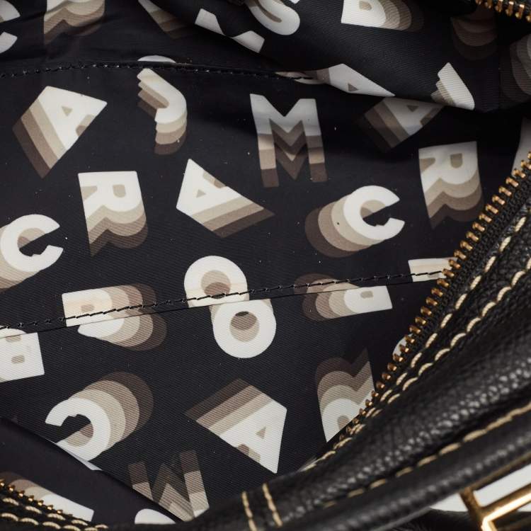 Pre Owned Marc Jacobs Black Leather Mini Cruiser Bag