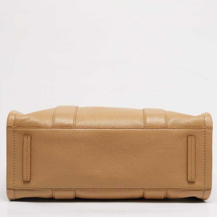 Pre Owned Marc Jacobs Camel Leather Large The Tote Bag