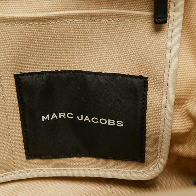 Pre Owned Marc Jacobs Beige Canvas Large The Tote Bag