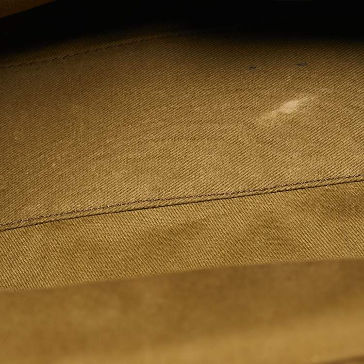 Pre Owned Marc Jacobs Black Quilted Leather Stam Satchel