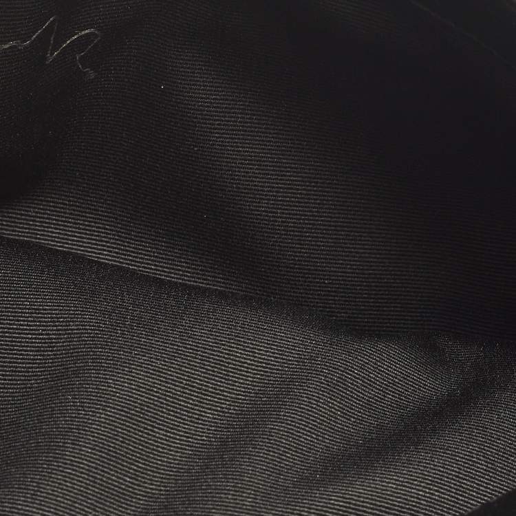 Pre Owned Marc Jacobs The Monogram J Marc Mini Black Fabric Shoulder Bag