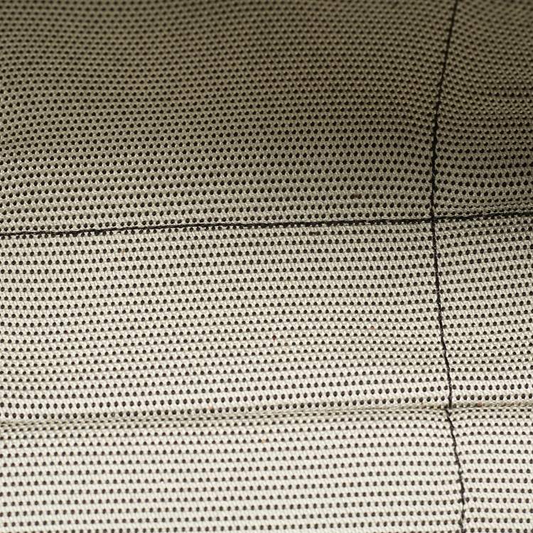 Pre Owned Marc Jacobs The Tote Small Black/Off White Canvas Bag