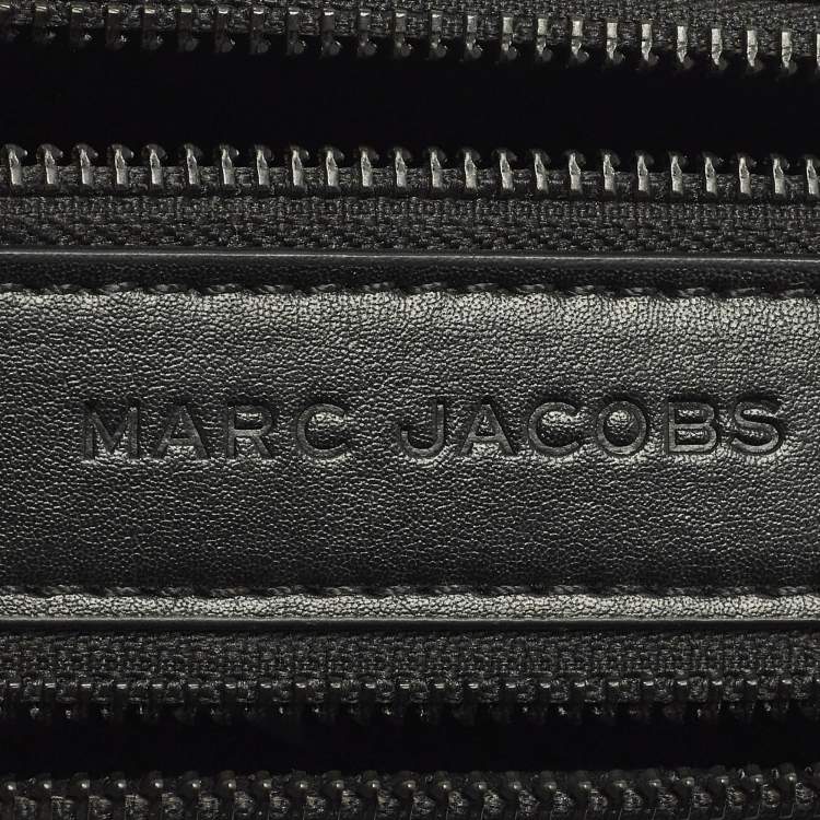 Pre Owned Marc Jacobs Snapshot Camera Raffia and Leather Crossbody Bag