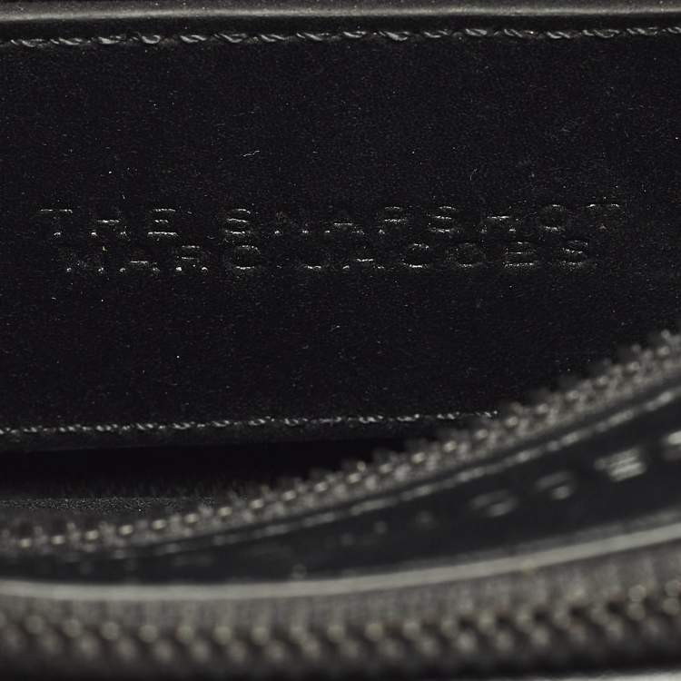 Pre Owned Marc Jacobs Snapshot Camera Raffia and Leather Crossbody Bag