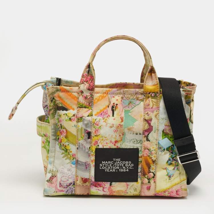 مملوكة مسبقًا Marc Jacobs The Cake Traveler Multicolor Canvas Tote