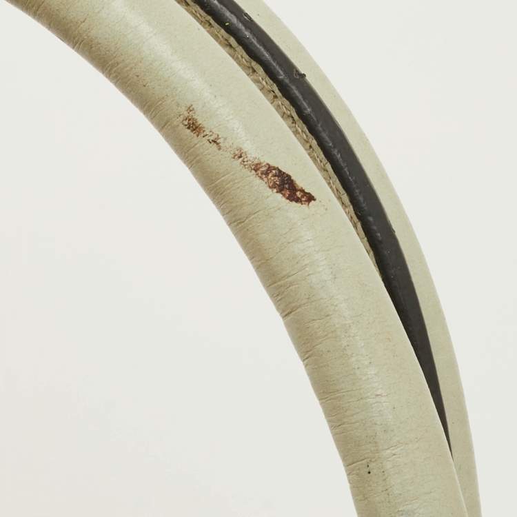 مملوكة مسبقًا Marc Jacobs Stam Pale Green Leather Satchel