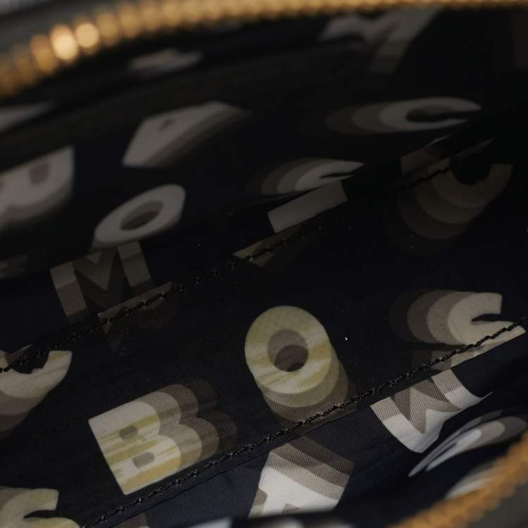 Pre Owned Marc Jacobs Black Faux Leather Camera Crossbody Bag