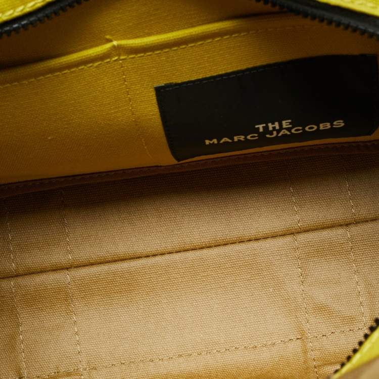 Pre Owned Marc Jacobs The Tote Medium Olive Green Canvas Bag