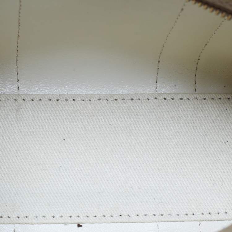 Pre Owned Marc Jacobs The Tote Tan Leather Crossbody Bag