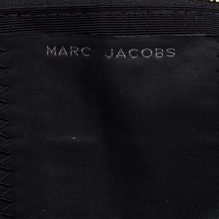 Pre Owned Marc Jacobs Green Leather Eyelet Nomad Shoulder Bag