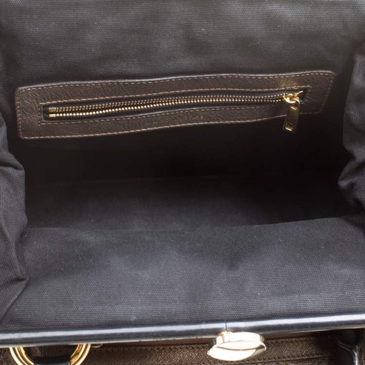 Pre Owned Marc Jacobs Gun Metal Quilted Leather Stam Shoulder Bag