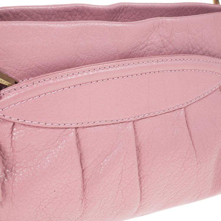 Pre Owned Marc Jacobs Pink Leather Lola Bag With Umbrella