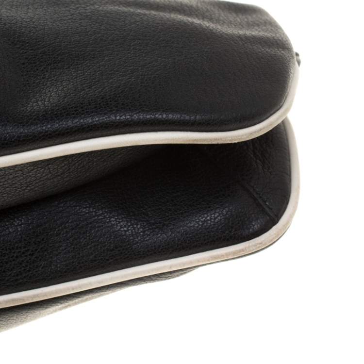 Pre Owned Marc Jacobs Black Leather Capra Satchel