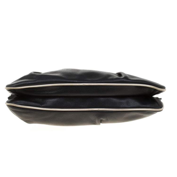 Pre Owned Marc Jacobs Black Leather Capra Satchel