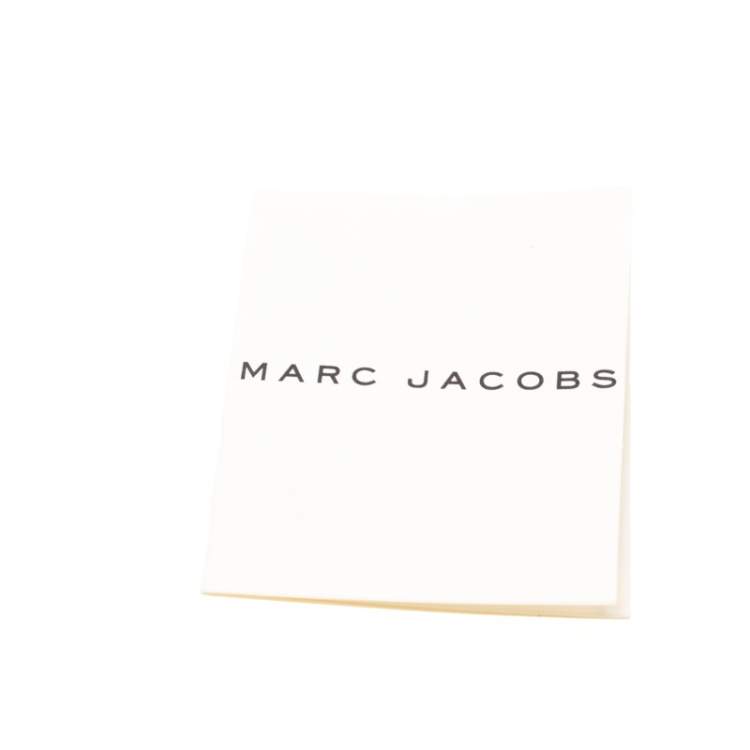 مملوكة مسبقًا Marc Jacobs Purple/Orange Quilted Leather and Python Trim Chain Lock Hobo