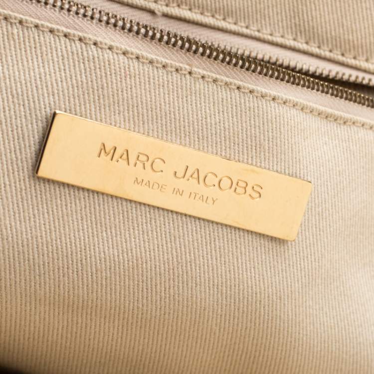 Pre Owned Marc Jacobs Black Quilted Leather Stam Shoulder Bag