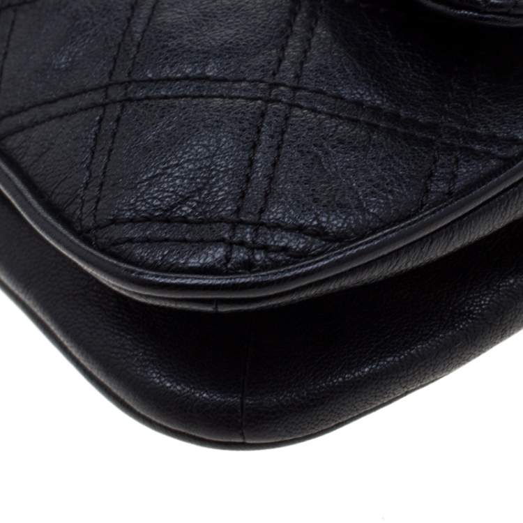 Pre Owned Marc Jacobs Black Quilted Leather Small Single Shoulder Bag