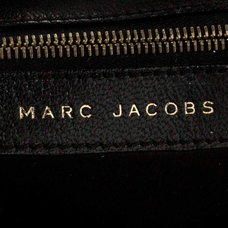 Pre Owned Marc Jacobs Blue/Black Sequin New York Rocker Stam Shoulder Bag
