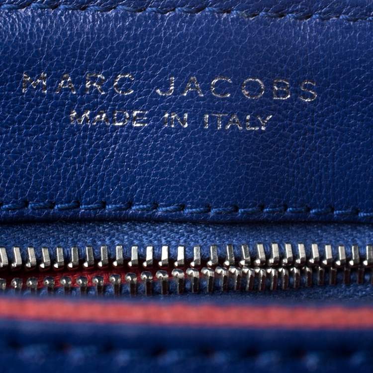 Pre Owned Marc Jacobs Blue Quilted Leather Day to Night Single Shoulder Bag