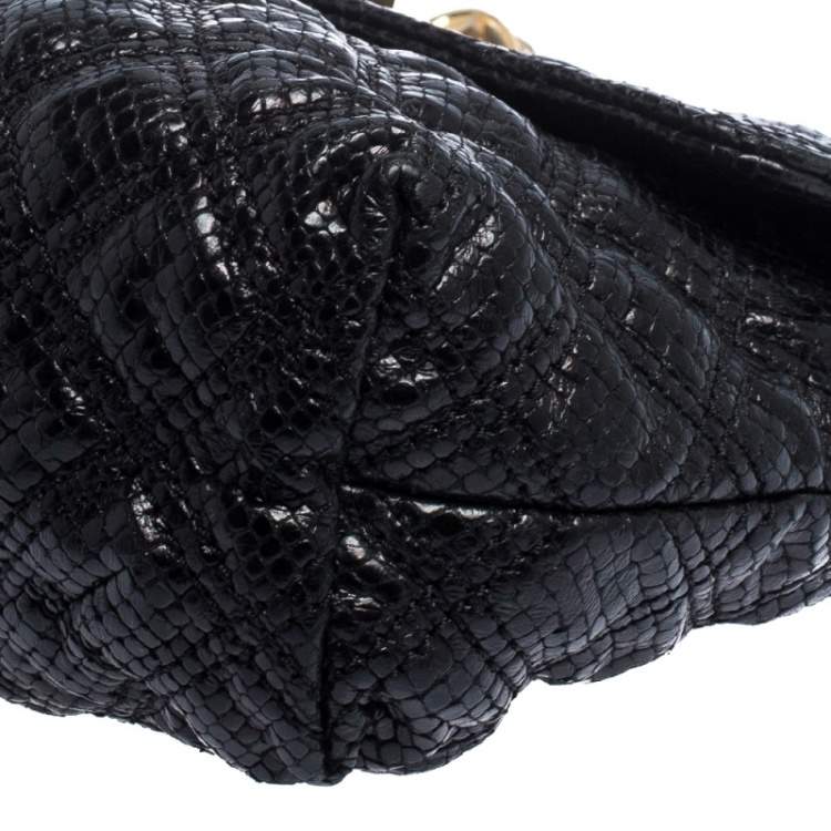 Pre Owned Marc Jacobs Black Quilted Leather Shoulder Bag