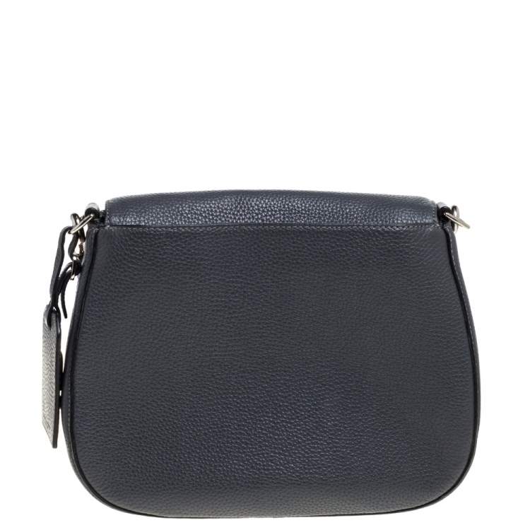 Pre Owned Marc Jacobs Grey Leather Medium Gotham Crossbody Bag