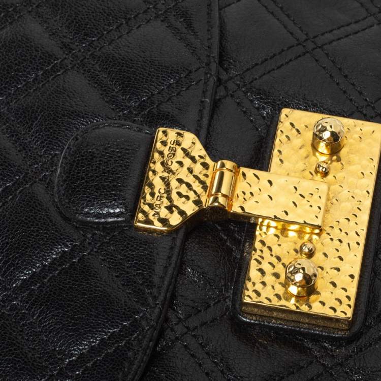 مملوكة مسبقًا Marc Jacobs Quilted Leather Baroque Shoulder Bag