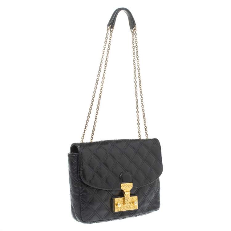 مملوكة مسبقًا Marc Jacobs Quilted Leather Baroque Shoulder Bag