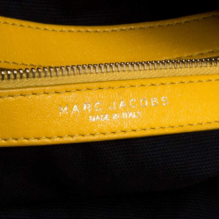 Pre Owned Marc Jacobs Mustard Quilted Leather Alina Satchel
