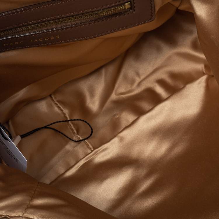 مملوكة مسبقًا Marc Jacobs Light Pink/Brown Leather and Calf Hair Rockstar Jennifer Shoulder Bag