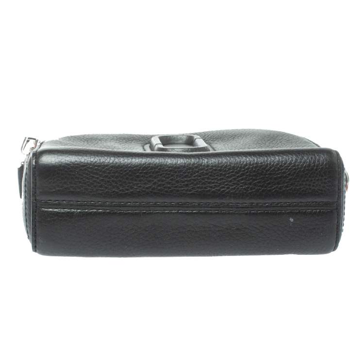 Pre Owned Marc Jacobs Black Leather Shutter Camera Crossbody Bag