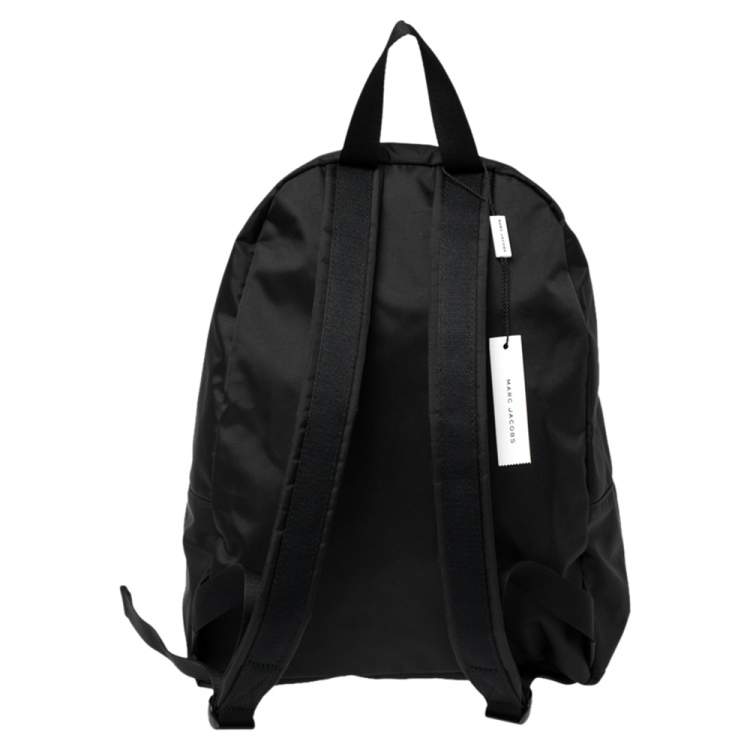 Pre Owned Marc Jacobs Black Nylon Large Collegiate Backpack