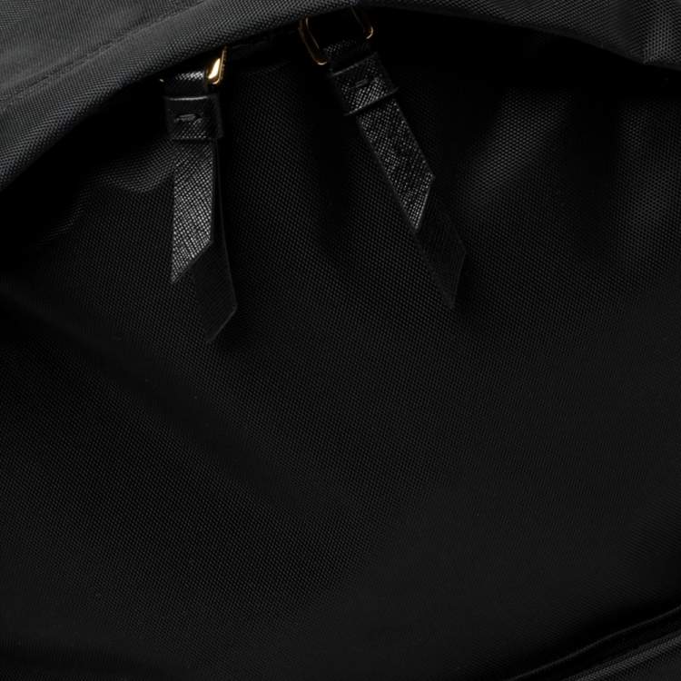 Pre Owned Marc Jacobs Black Nylon Large Collegiate Backpack