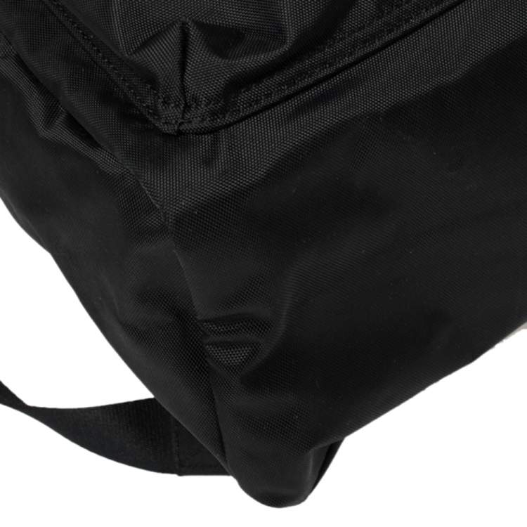 Pre Owned Marc Jacobs Black Nylon Large Collegiate Backpack