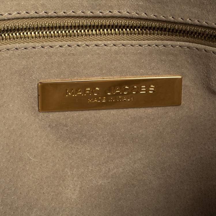 Pre Owned Marc Jacobs Mauve Leather Blake Hobo