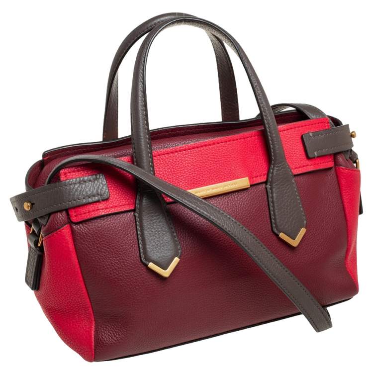Pre Owned Marc by Marc Jacobs Tri Color Leather Tote 