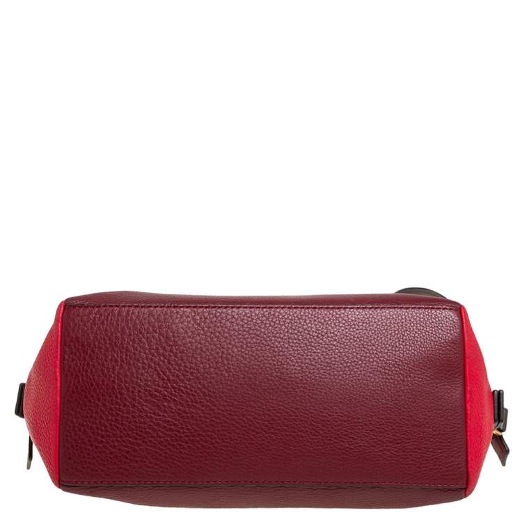 Pre Owned Marc by Marc Jacobs Tri Color Leather Tote 