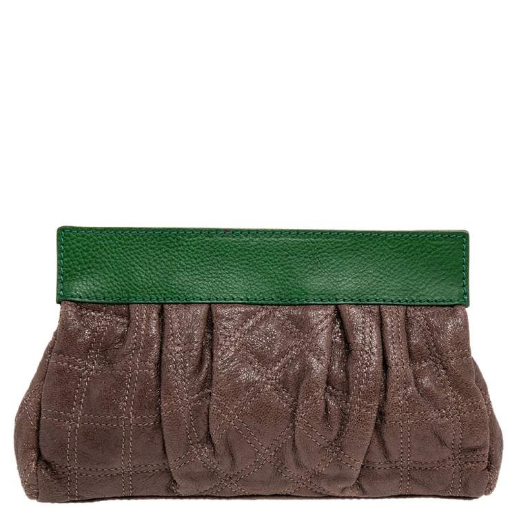 Pre Owned Marc Jacobs Mutlicolor Leather Clutch