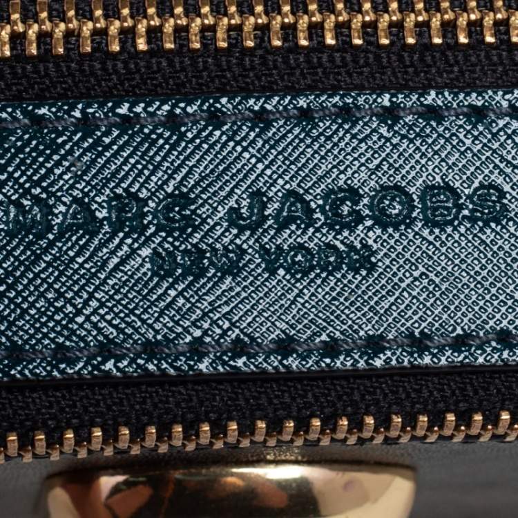 Pre Owned Marc Jacobs Tri Color Leather Snapshot Camera Crossbody Bag
