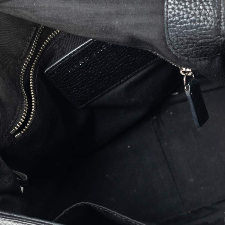 Pre Owned Marc Jacobs Black Leather Nomad Crossbody Bag