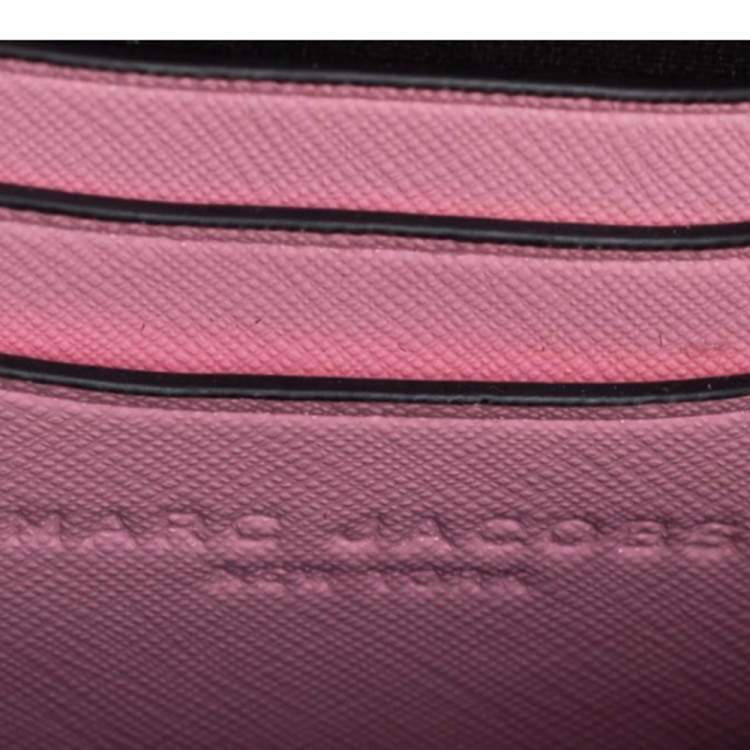 Pre Owned Marc Jacobs Tri Color Leather Snapshot Chain Belt Bag