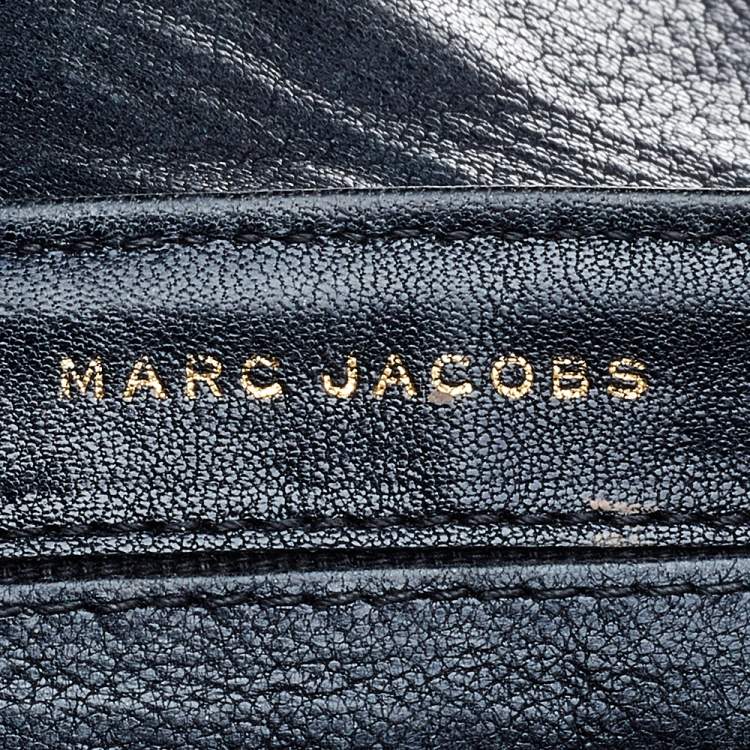 Pre Owned Marc Jacobs Black Quilted Leather Baroque Shoulder Bag