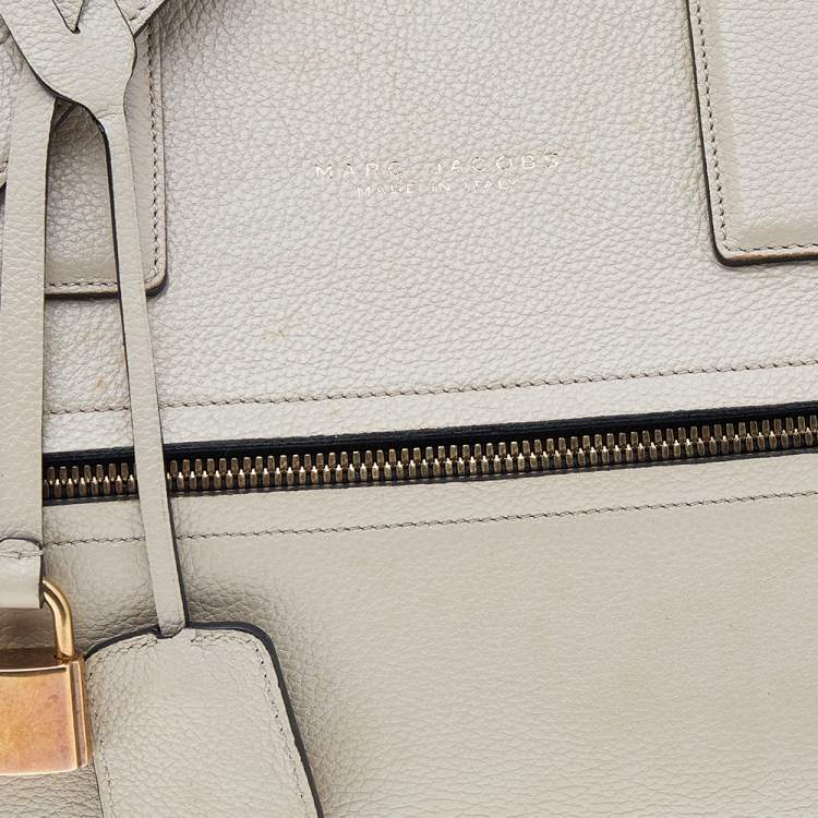 Pre Owned Marc Jacobs Beige Leather Medium Incognito II Satchel