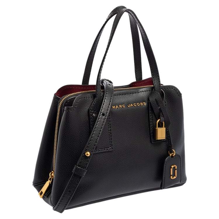 Pre Owned Marc Jacobs Black Leather The Editor 29 Satchel 