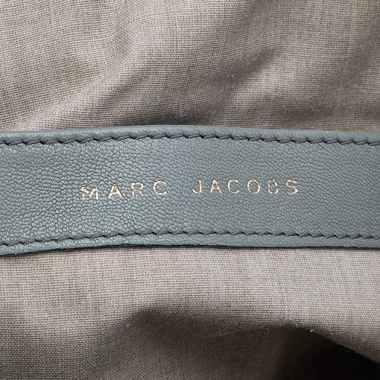 Pre Owned Marc Jacobs Grey Quilted Leather Cecilia Satchel