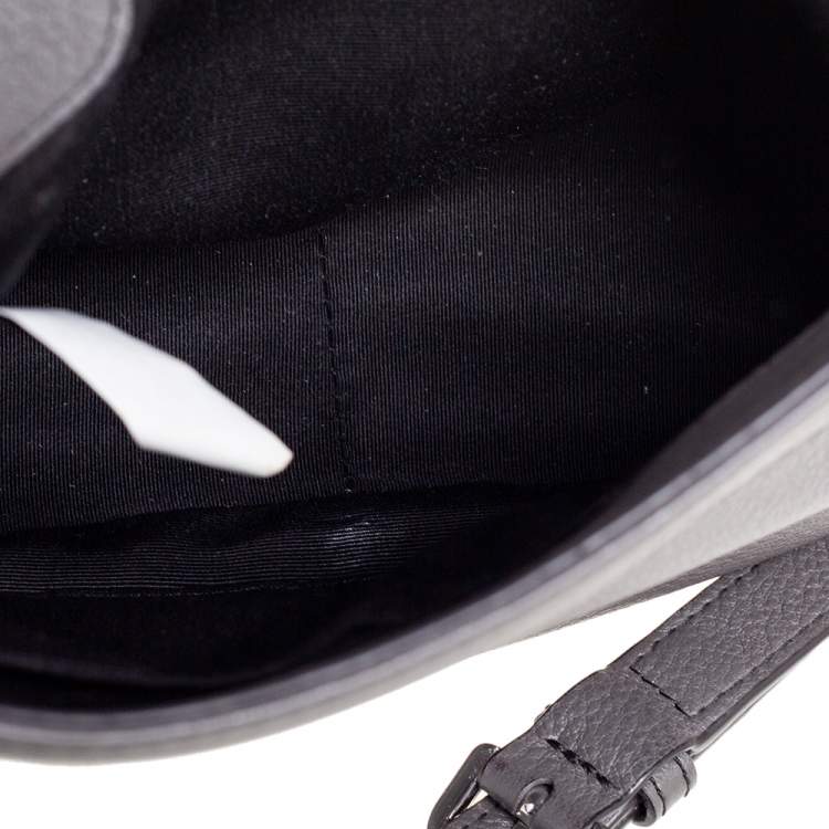 مملوكة مسبقًا  Marc Jacobs Grey Leather Mini Empire City Crossbody Bag