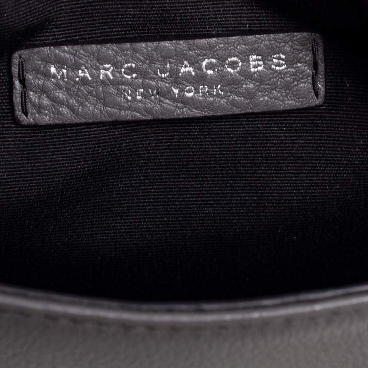 مملوكة مسبقًا  Marc Jacobs Grey Leather Mini Empire City Crossbody Bag