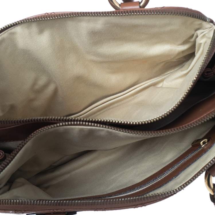 مملوكة مسبقًا Marc Jacobs Brown Quilted Leather Classic Blake Bag