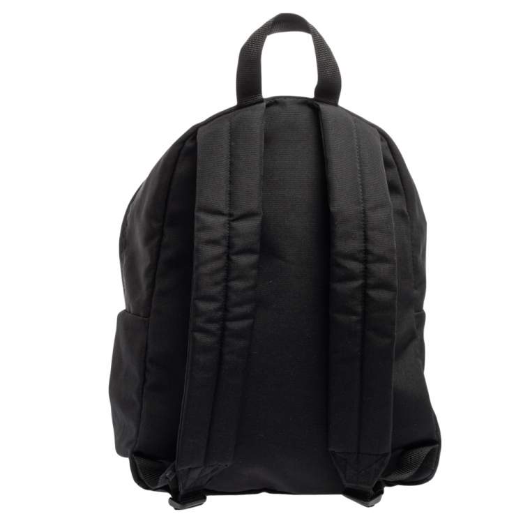 Pre Owned Marc Jacobs Black Nylon Logo Backpack