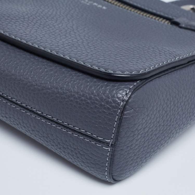 مملوكة مسبقًا Marc Jacobs Grey Leather Small Gotham Crossbody Bag
