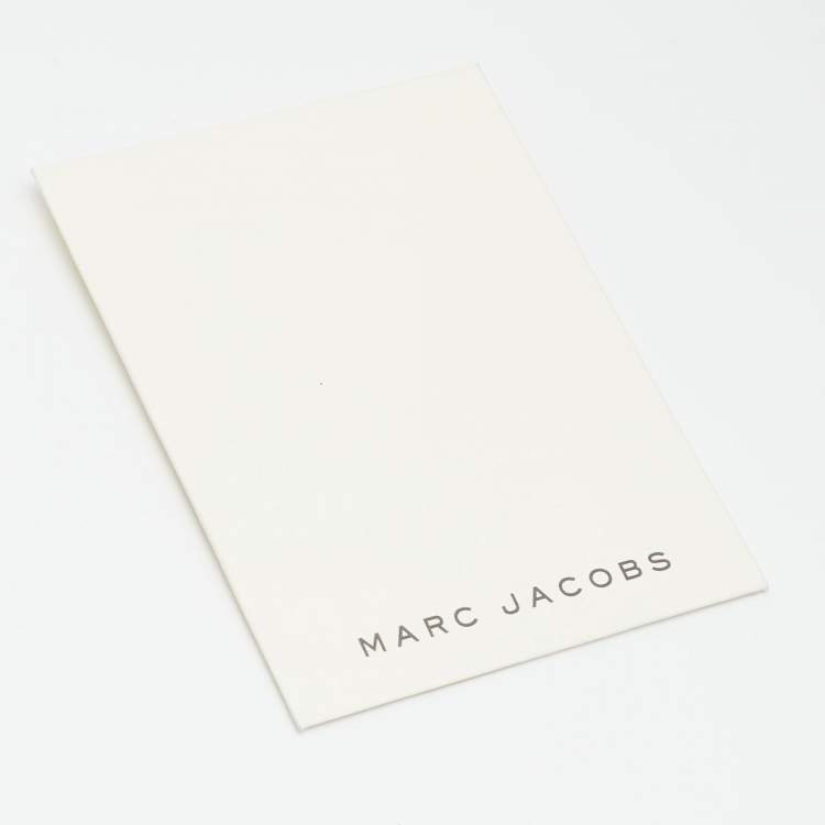 Pre Owned Marc Jacobs Black Leather Safety Pin Shoulder Bag